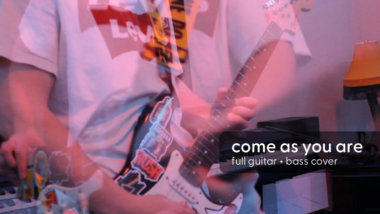 Come as you are by Nirvana (Guitar and Bass Cover)