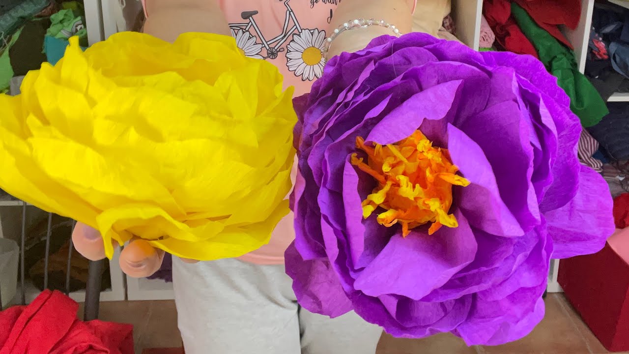 FIORI GIGANTI NE ABBIAMO? REALIZZALI IN POCHI MINUTI