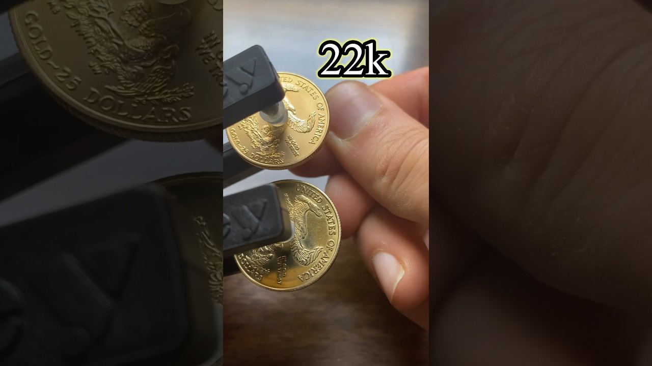 1/2 Gold Eagles can scream over 20 seconds - American Gold Eagle Ping Test
