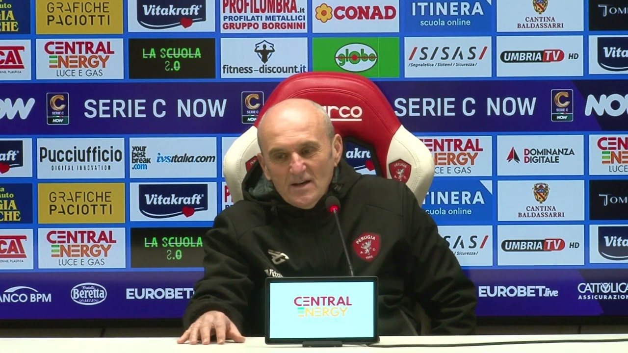 PERUGIA-ASCOLI | MISTER CANGELOSI PRE GARA