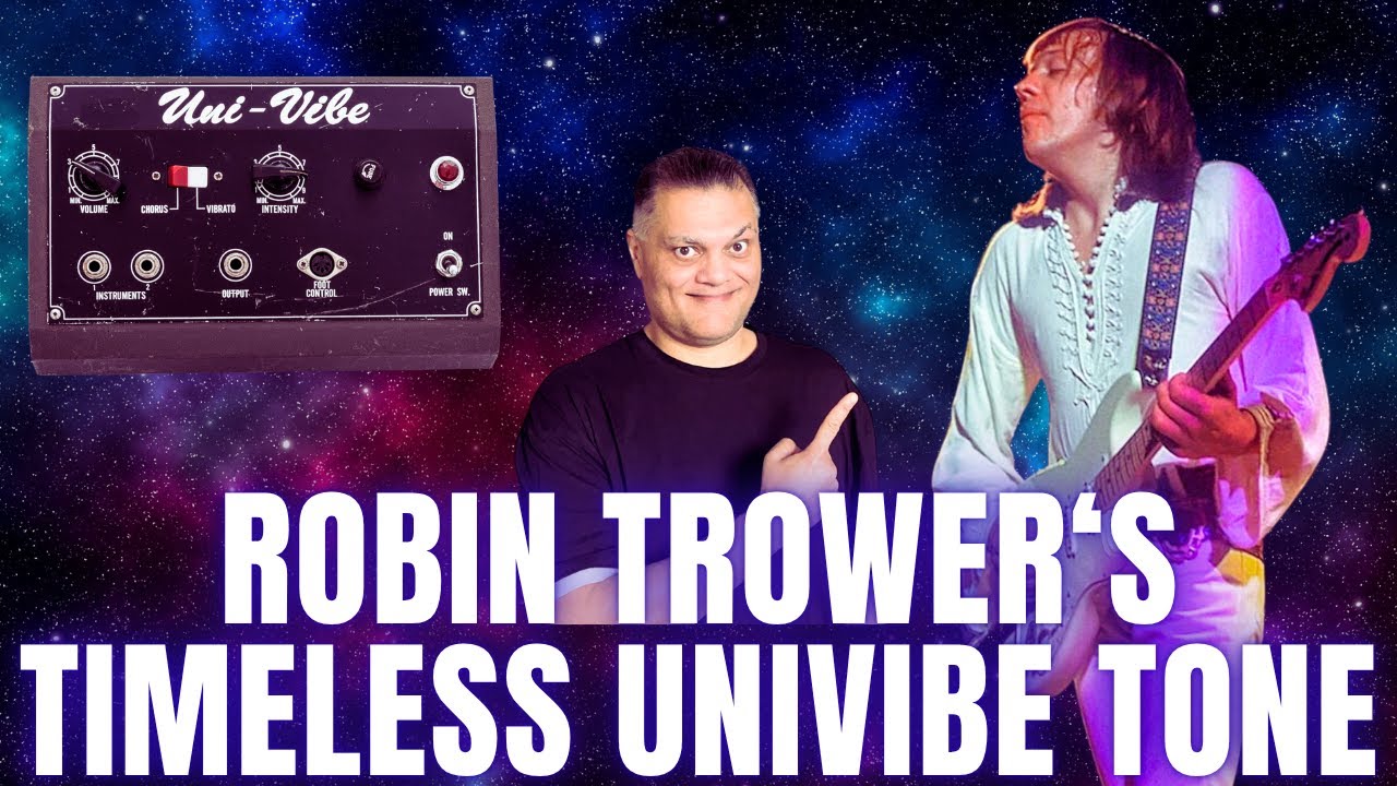 Unlock Robin Trower's Univibe Guitar Tone in 3 Easy Steps!