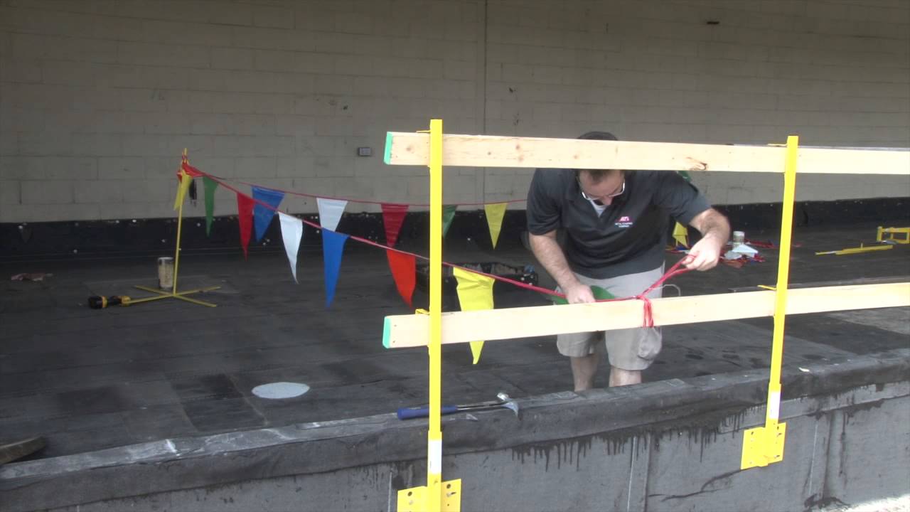 Universal Temporary Gaurdrail System for Any Construction Site
