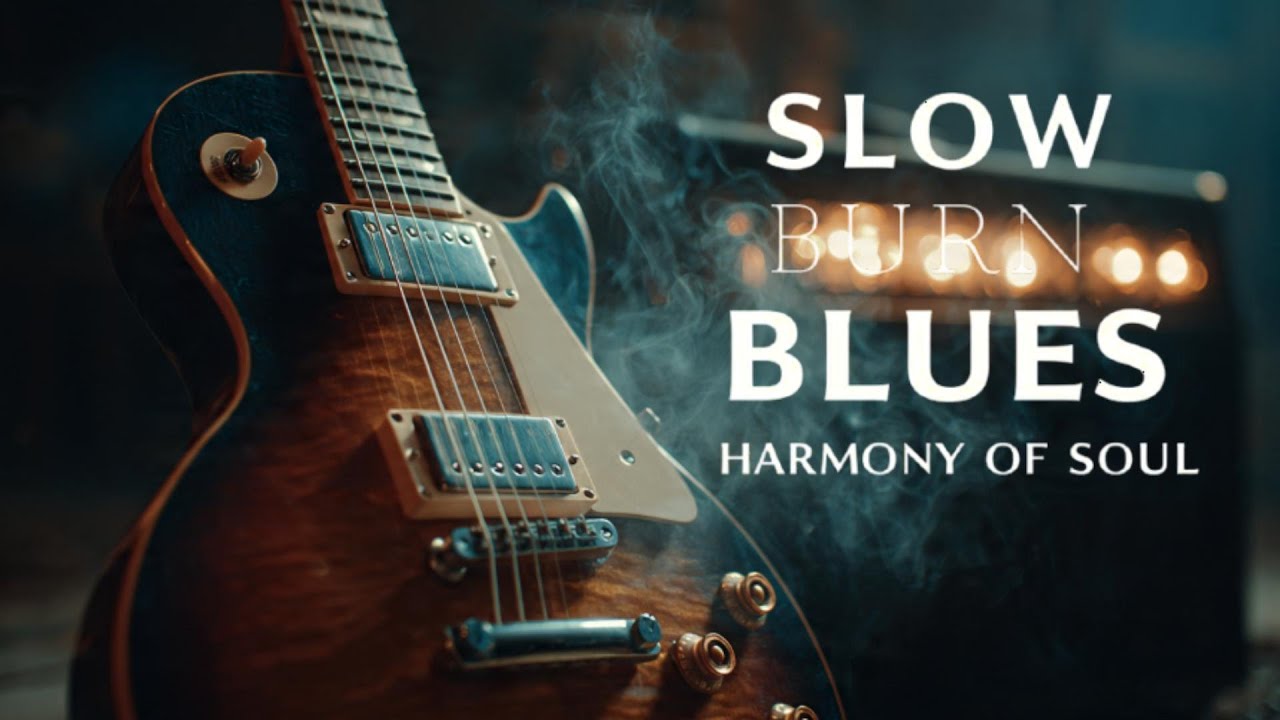 Slow Burn Blues – Midnight Guitar Instrumental | Harmony of Soul