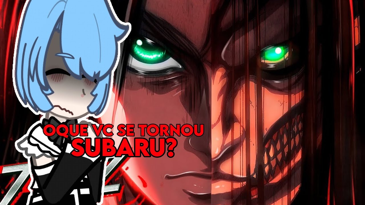 Re:zero React Eren (Attack on Titan) - AO SOM DO ESTRONDO | 7 Minutoz | As