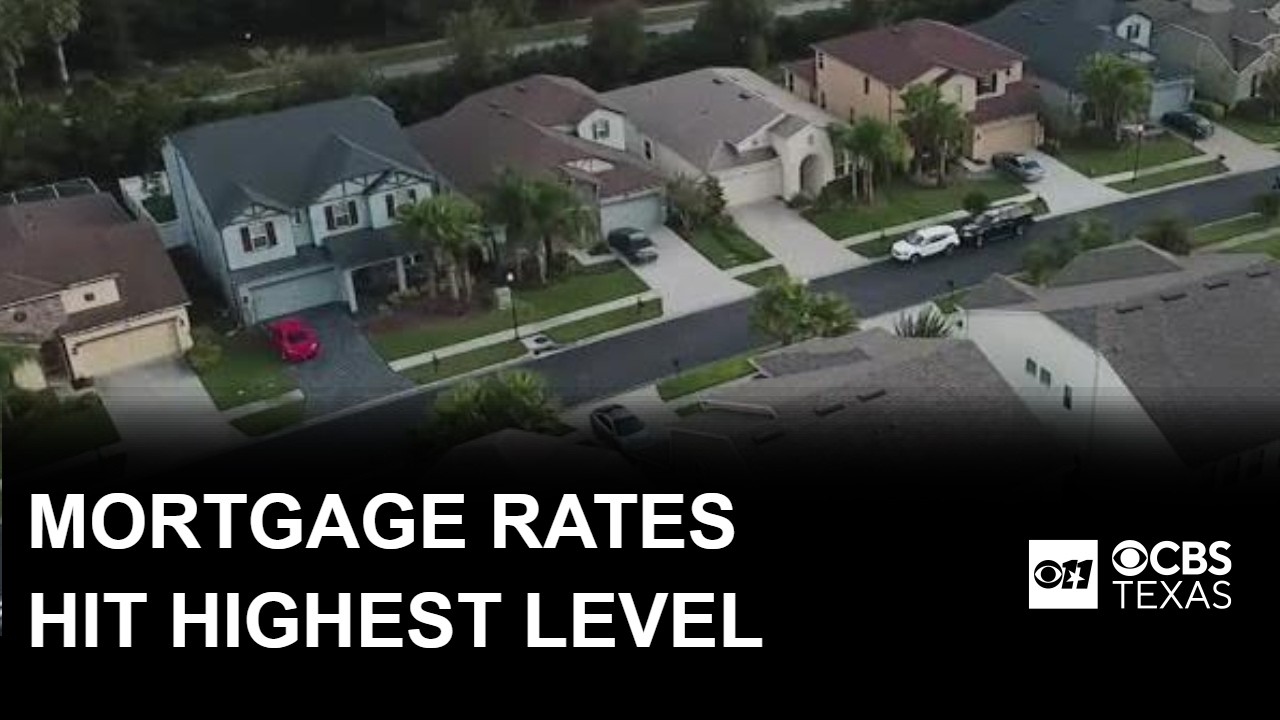 Mortgage rates hit highest level in nearly a year