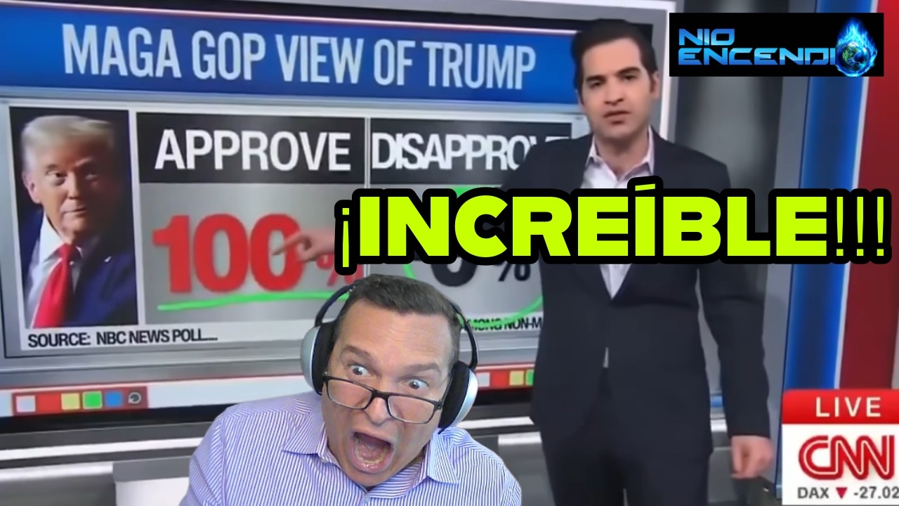 No Vas a Creer Los N&uacute;meros de Aprobaci&oacute;n de Trump Seg&uacute;n CNN