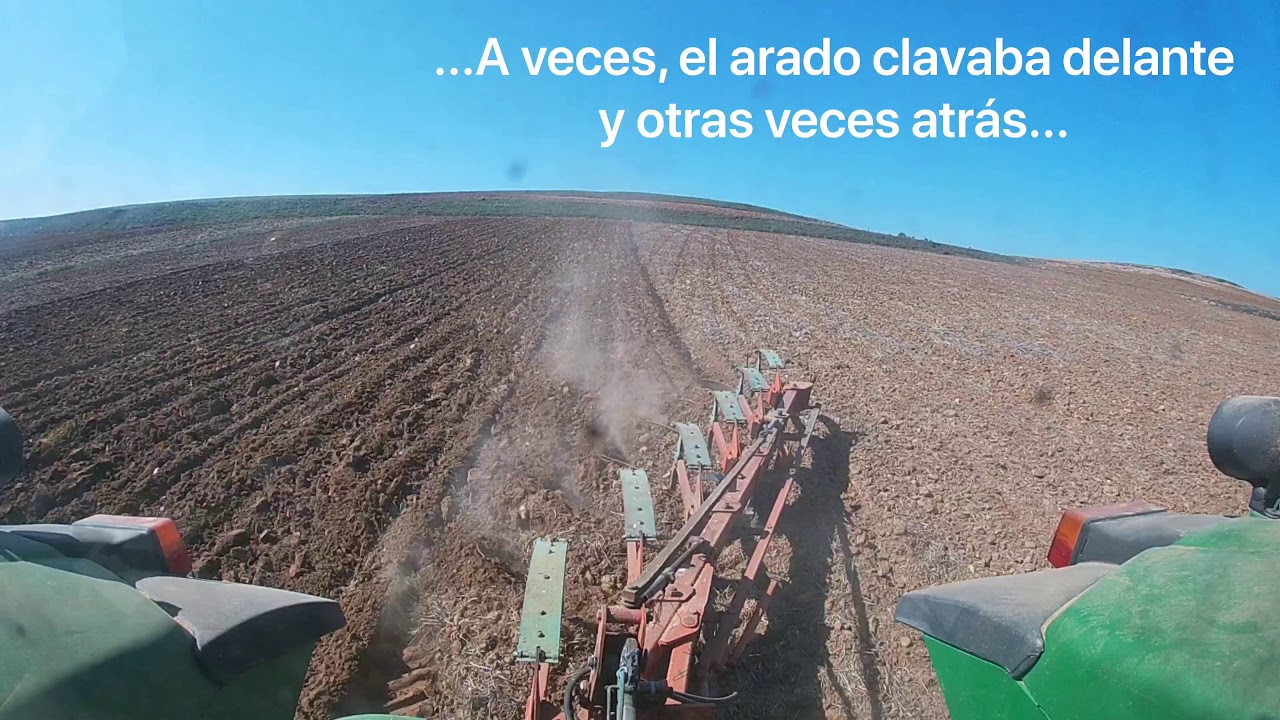 Kverneland AD85 6 cuerpos (4+2) y John Deere 7730// Ploughing Kverneland// García Farms Spain