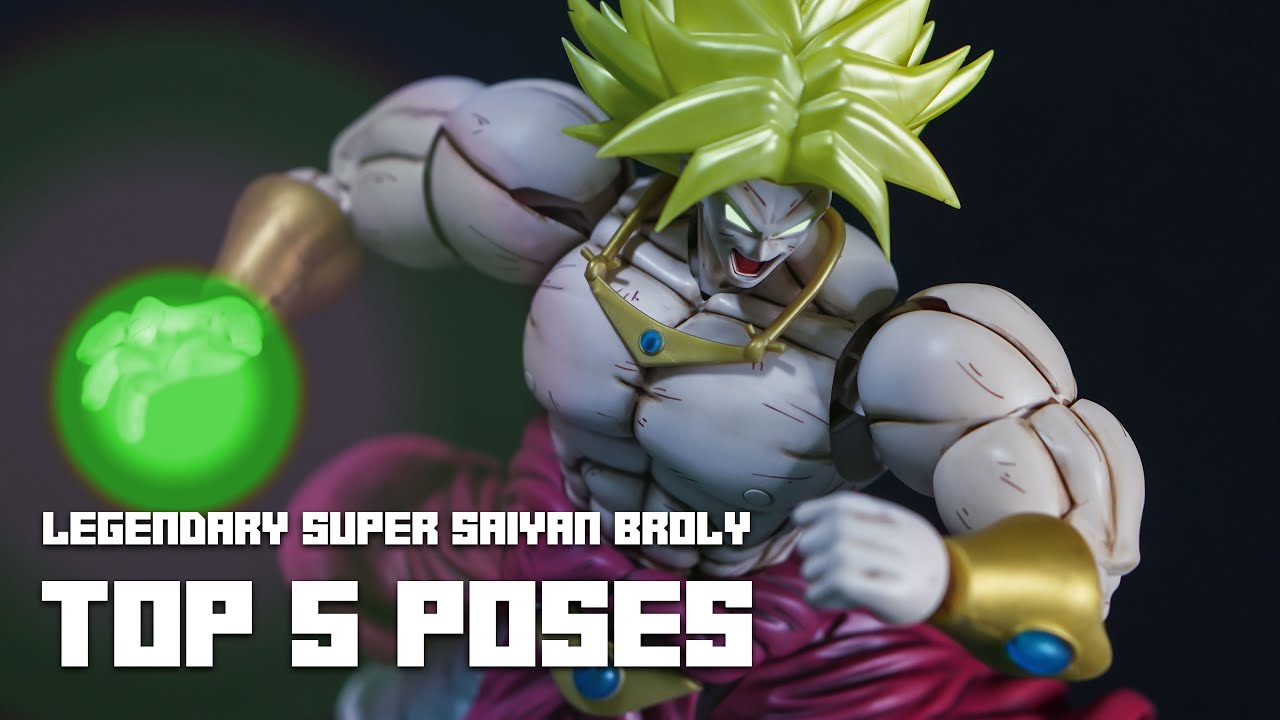 Top 5 Poses Figure-Rise Standard LEGENDARY SUPER SAIYAN BROLY | #McPAIKIA's ToyTime