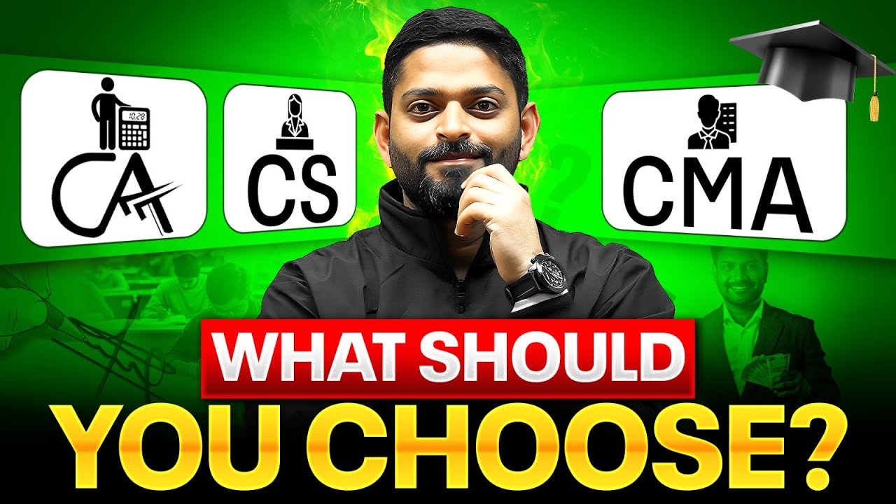 Confused Between CA, CS & CMA? Top Careers After 12th🔥