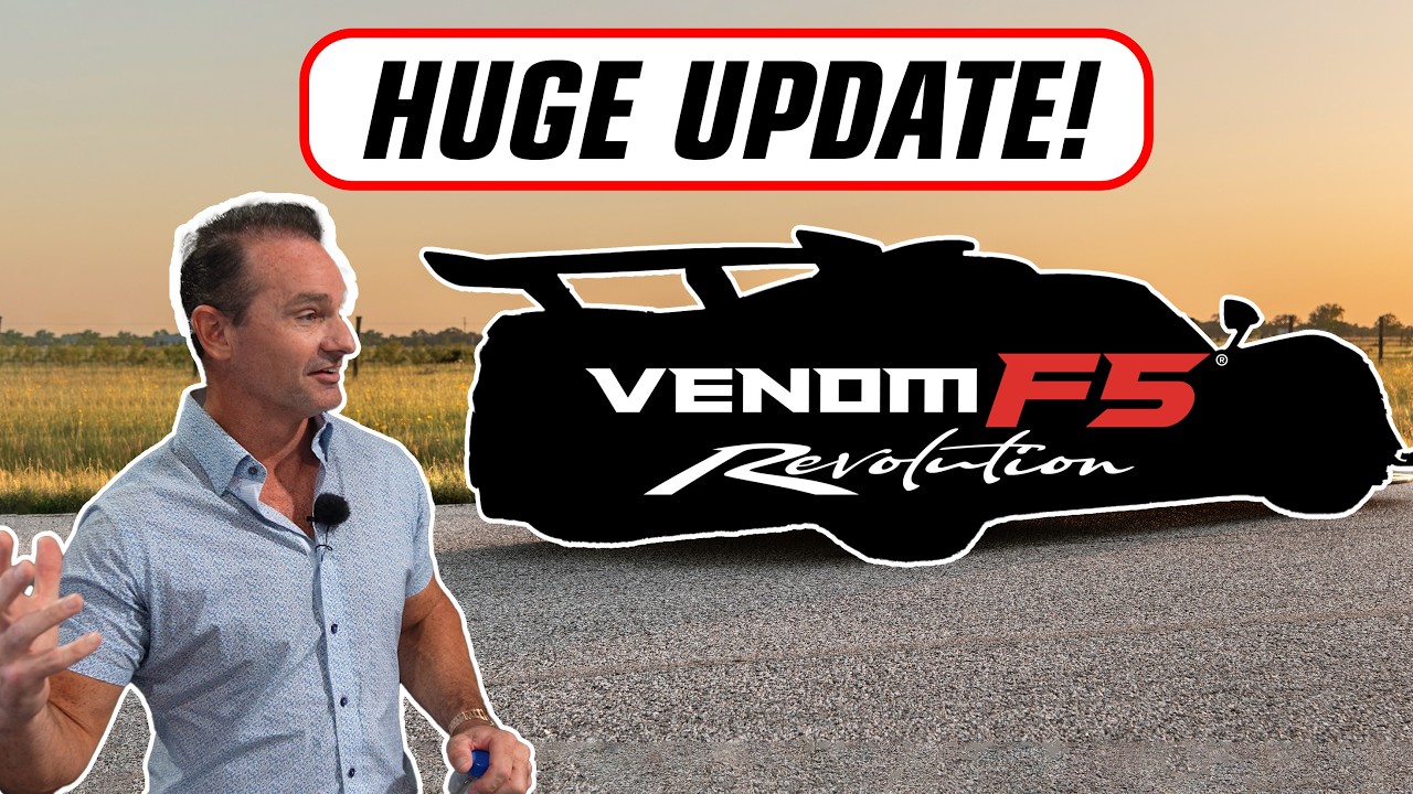 Seeing My Venom F5 Revolution in Production!