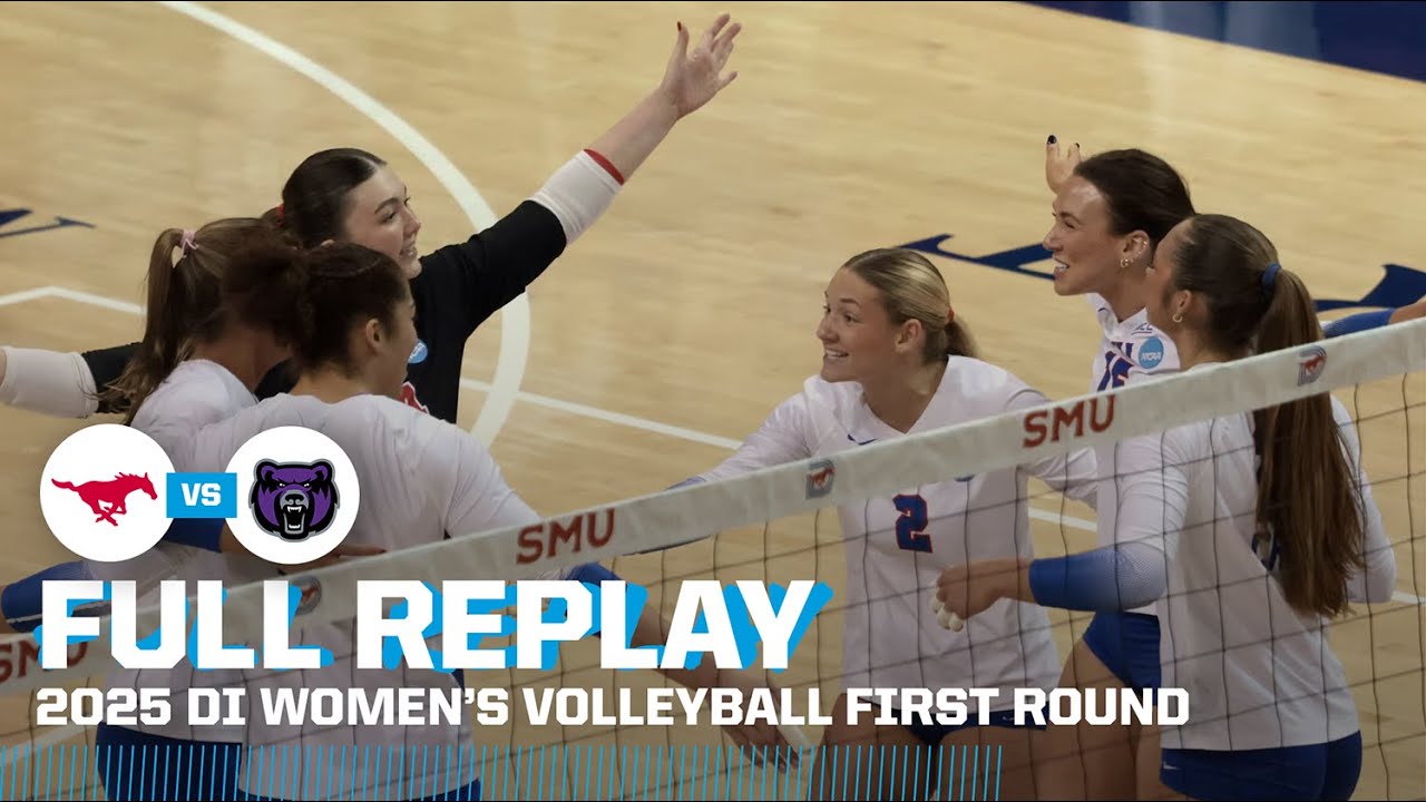 SMU vs. Central Arkansas: 2025 NCAA women's volleyball first round | FULL REPLAY