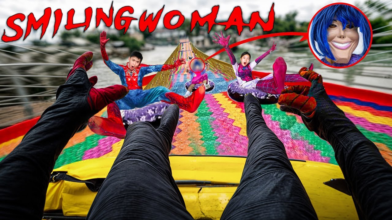 SPIDERMAN PARKOUR Vs SMILING WOMAN | Final Chase Turns Deadly (Horror Story Short) | Epic POV