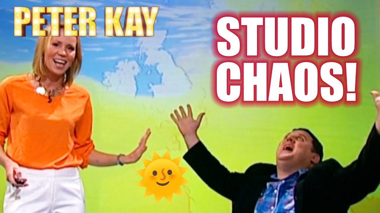 Peter Kay Keeps Ruining The Weather Report On BBC North West Tonight