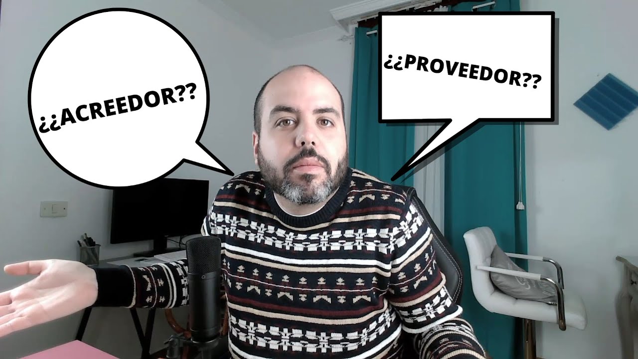 &iquest;&iquest;ACREEDOR O PROVEEDOR?? 🤨🤨 &iquest;SABES LA DIFERENCIA? #CONTABILIDAD/03