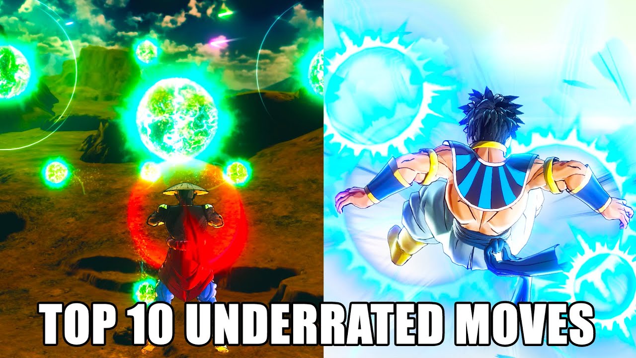 Ranking The Top 10 Most Underrated Moves | Xenoverse 2