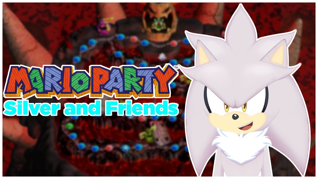 FUN & BRUTAL GAMES?! | Silver & Friends Play Mario Party Live Stream!