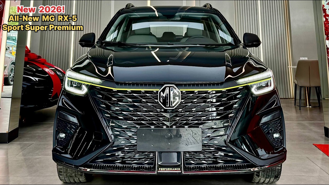 New 2026! All-New MG RX-5 Sport Super Premium: New Performance Interior and Exterior Walkaround