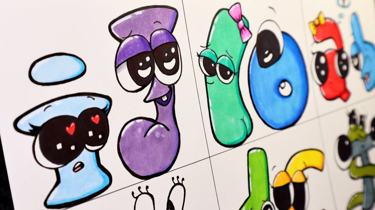 Drawing Alphabet Lore | Love couples 2.0 ijloabrqdcst