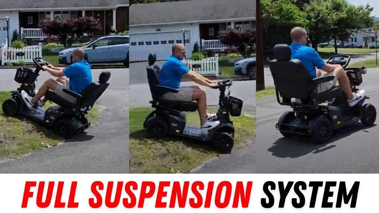 Pride Mobility PX4 Ride Along | Heavy Duty Full Suspension Mobility Scooter