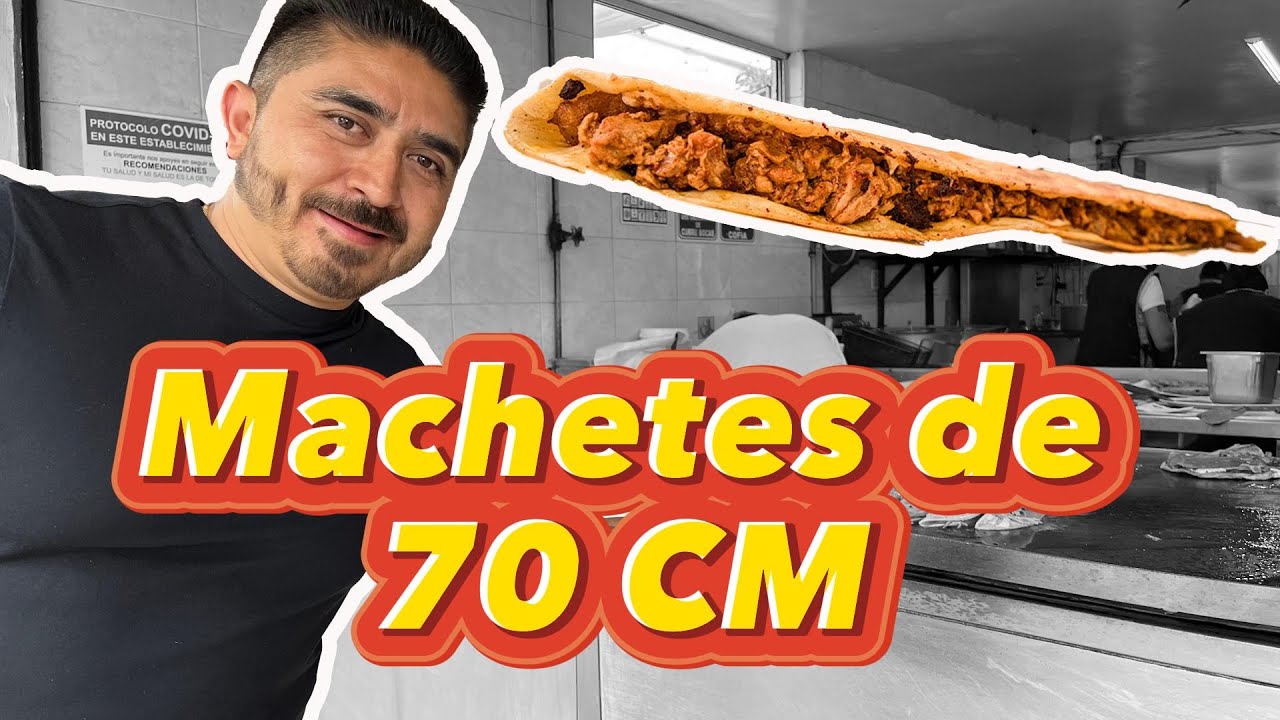 Machetes de 70 centímetros (Machetes de Amparito Colonia Guerrero)