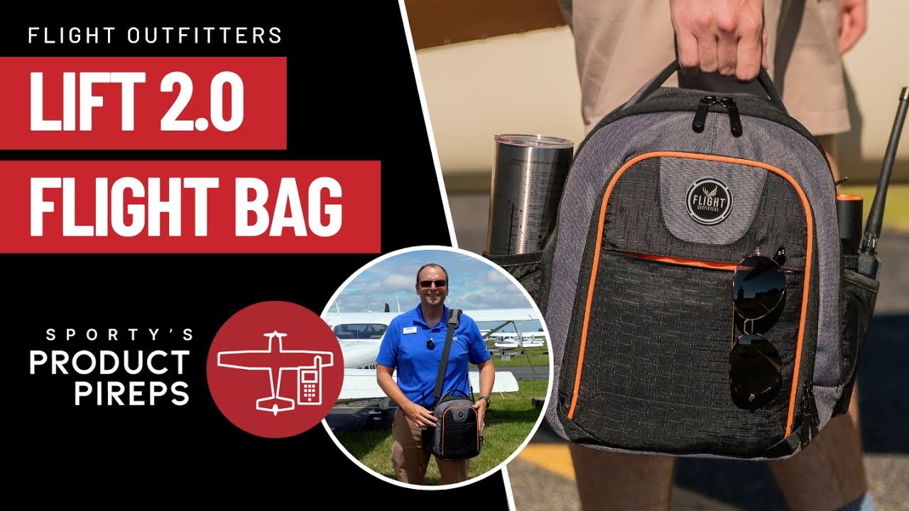 Flight Outfitters Lift 2.0 Flight Bag at Sporty's - Hands-on Review