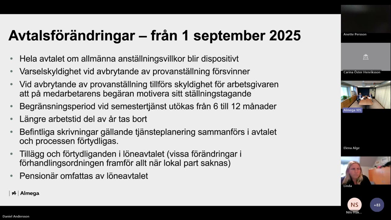 Almega Utbildning   Nytt avtal Friskolor Sveriges Lärare 20250917