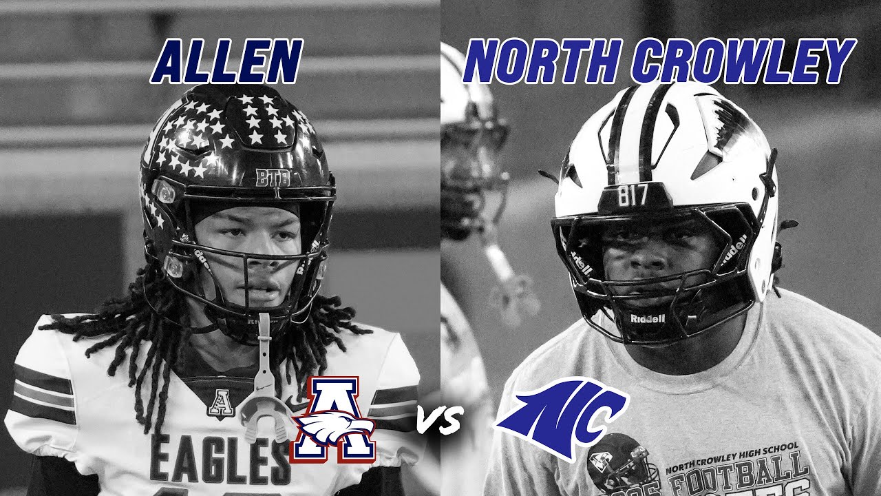 #2 Allen vs #9 North Crowley 6A D1 REGIONAL FINALS TEXAS HIGH SCHOOL FOOTBALL PLAYOFFS #txhsfb