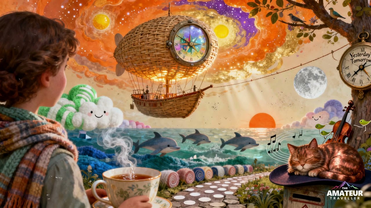 Sail The Marmalade Skyways 🍊✈️ | A Psychedelic Journey Beyond the Map