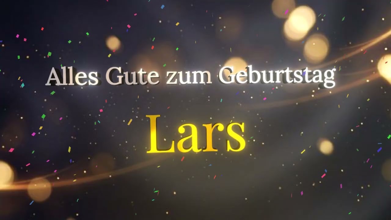 🎉 Alles Gute zum Geburtstag Lars! 🎂 Rock Geburtstagssong Spezial 🎵