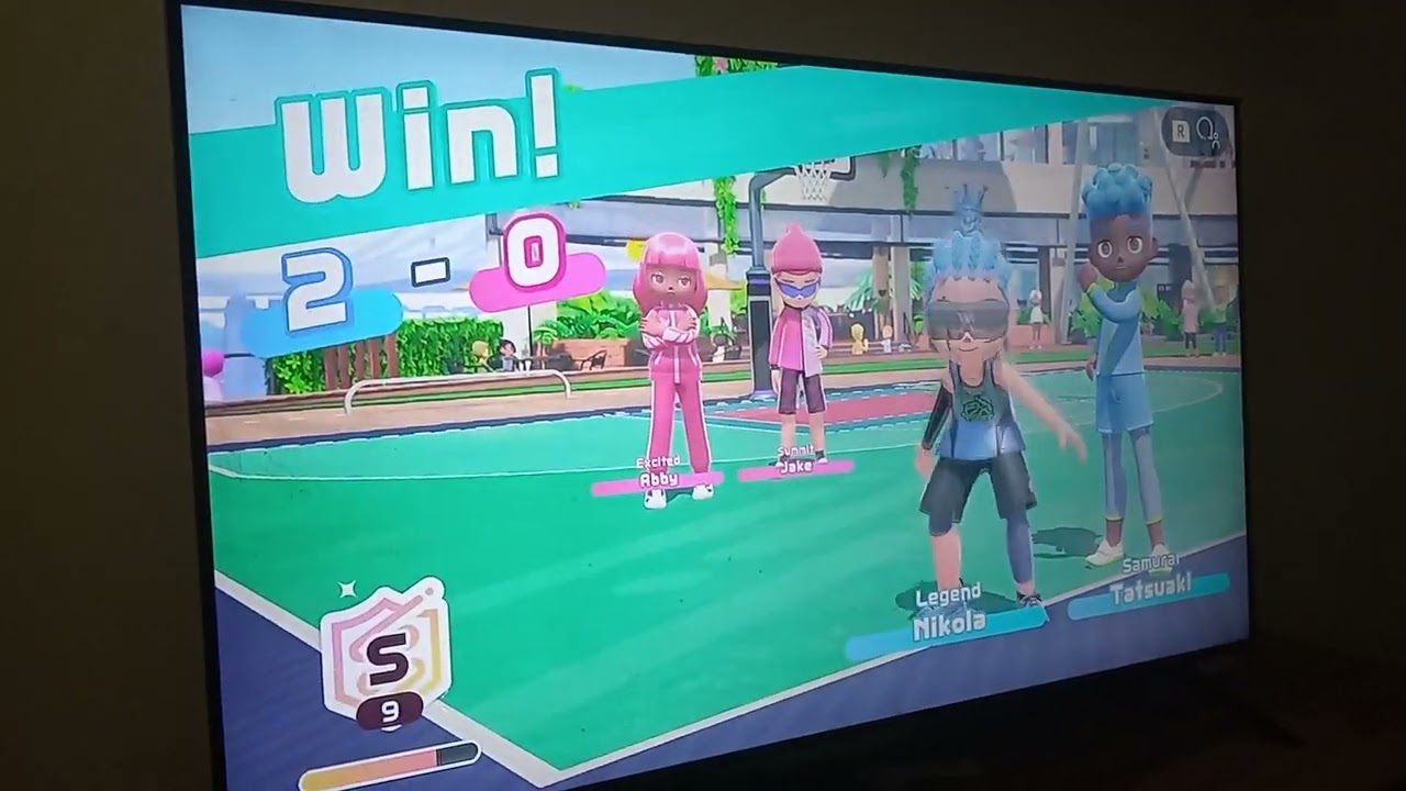 Nintendo Switch Sports - Infinity Rank Basketball