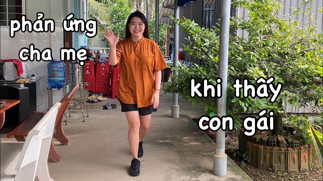Thương em chị 2 dẫn Quyên đi làm lại tóc, PHẢN ỨNG CHA MẸ khi thấy con gái thay đổi | Quê Tôi #4