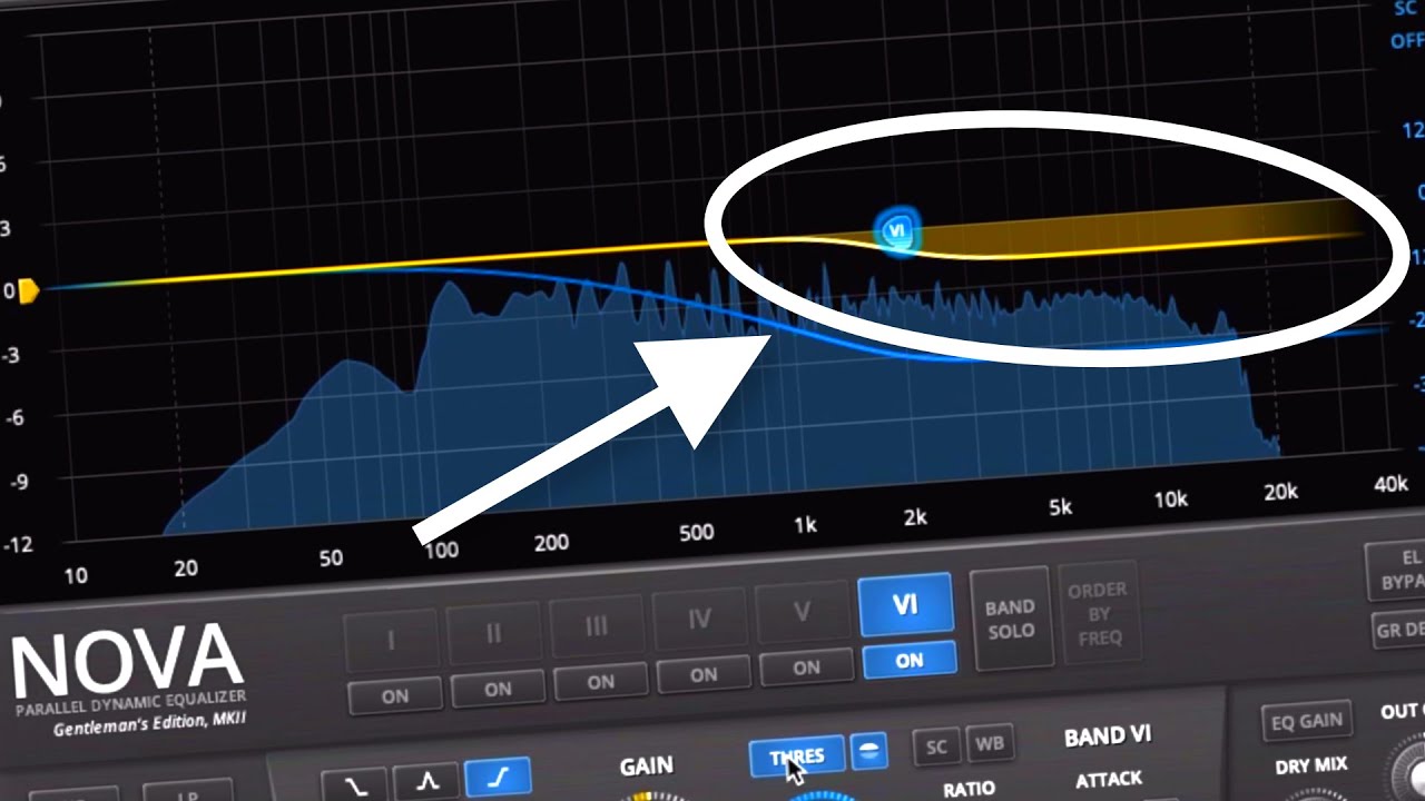 How to get smoother high-end in mastering using TDR Nova