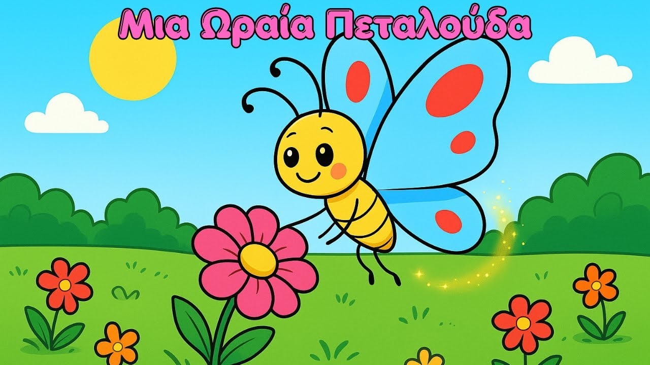 Μια Ωραία Πεταλούδα | Παιδικά Τραγούδια | Montessori Play Park