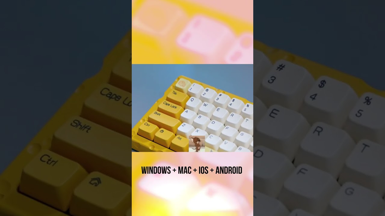 Ajazz - Mechanical Keyboard - AC067 Cheese #shorts