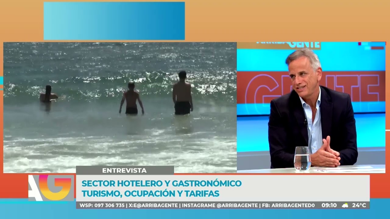 Entrevista- Movimiento turístico en esta temporada de verano/ Fernando Tapia, CAMTUR