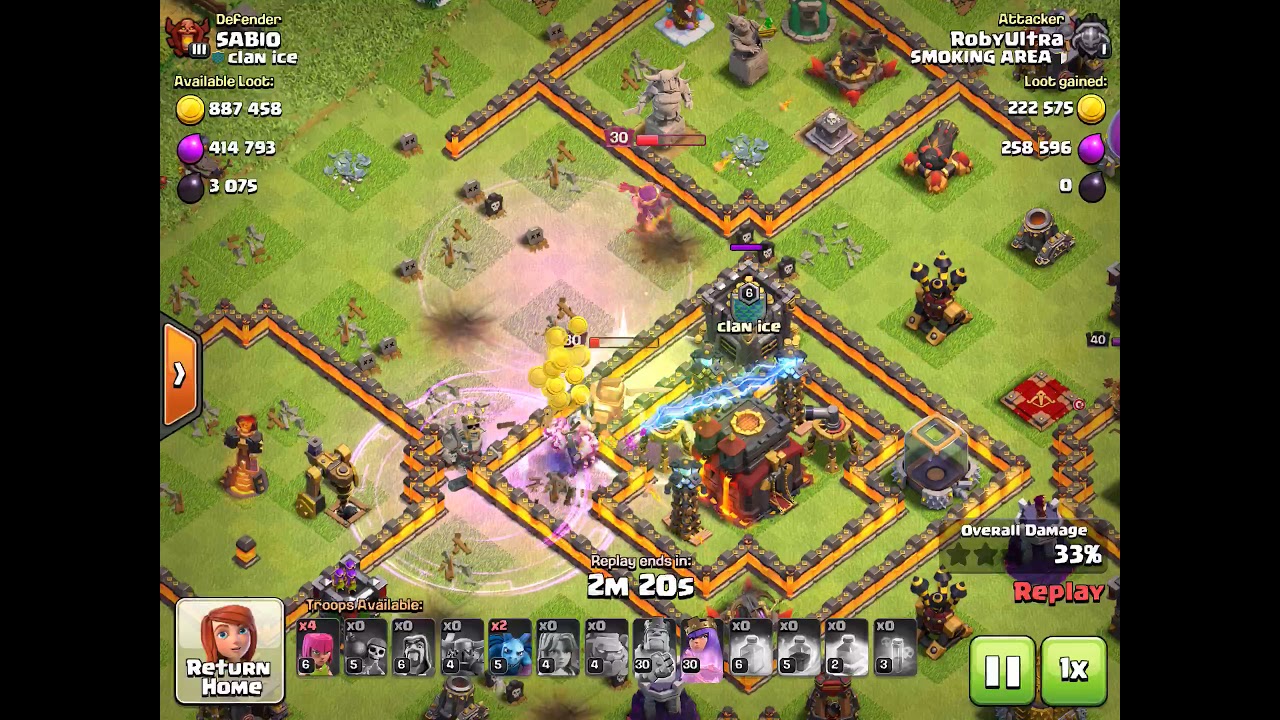 extremely clutch victory after a stupid mistake with the govape strategy | Clash of Clans