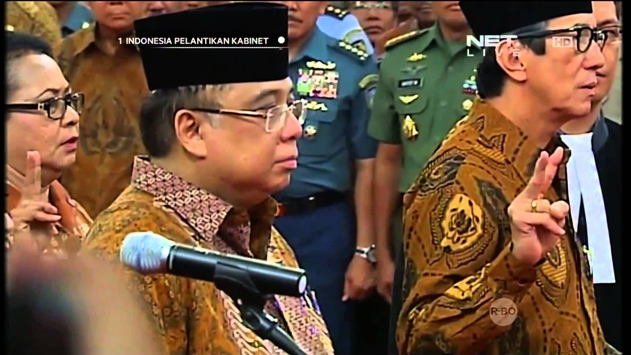 Satu Indonesia - Pelantikan Kabinet Kerja Part 1/5