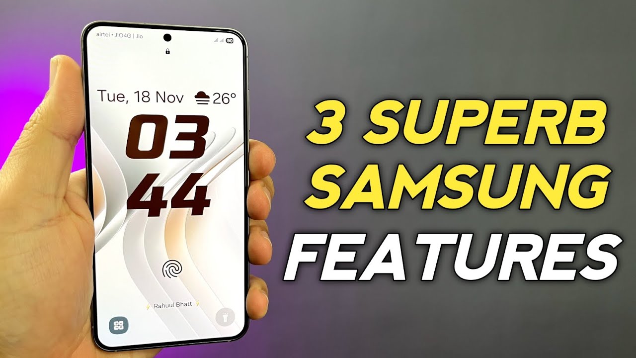 SAMSUNG BEST 3 SUPERB FEATURES FOR ALL GALAXY USERS TRY IT!😱