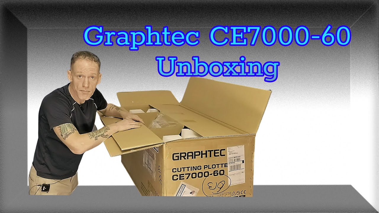 Graphtec CE7000-60 | Cutting Plotter | Home Unboxing