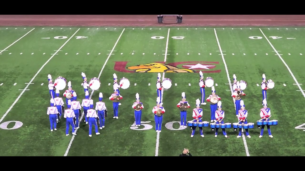 Morgantown High School Drumline 2024 Final Competition (Charleston West Virginia)