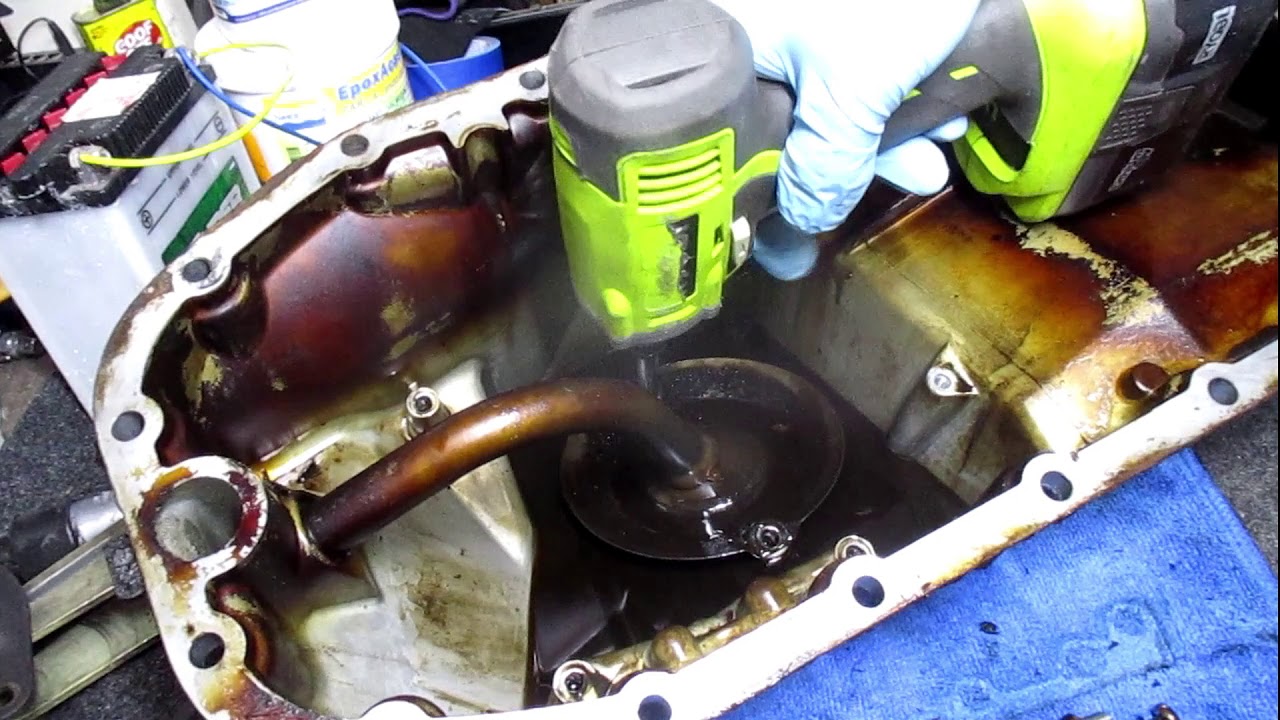 1994 Saab 9000 Project oil pan removal and inspection WOW