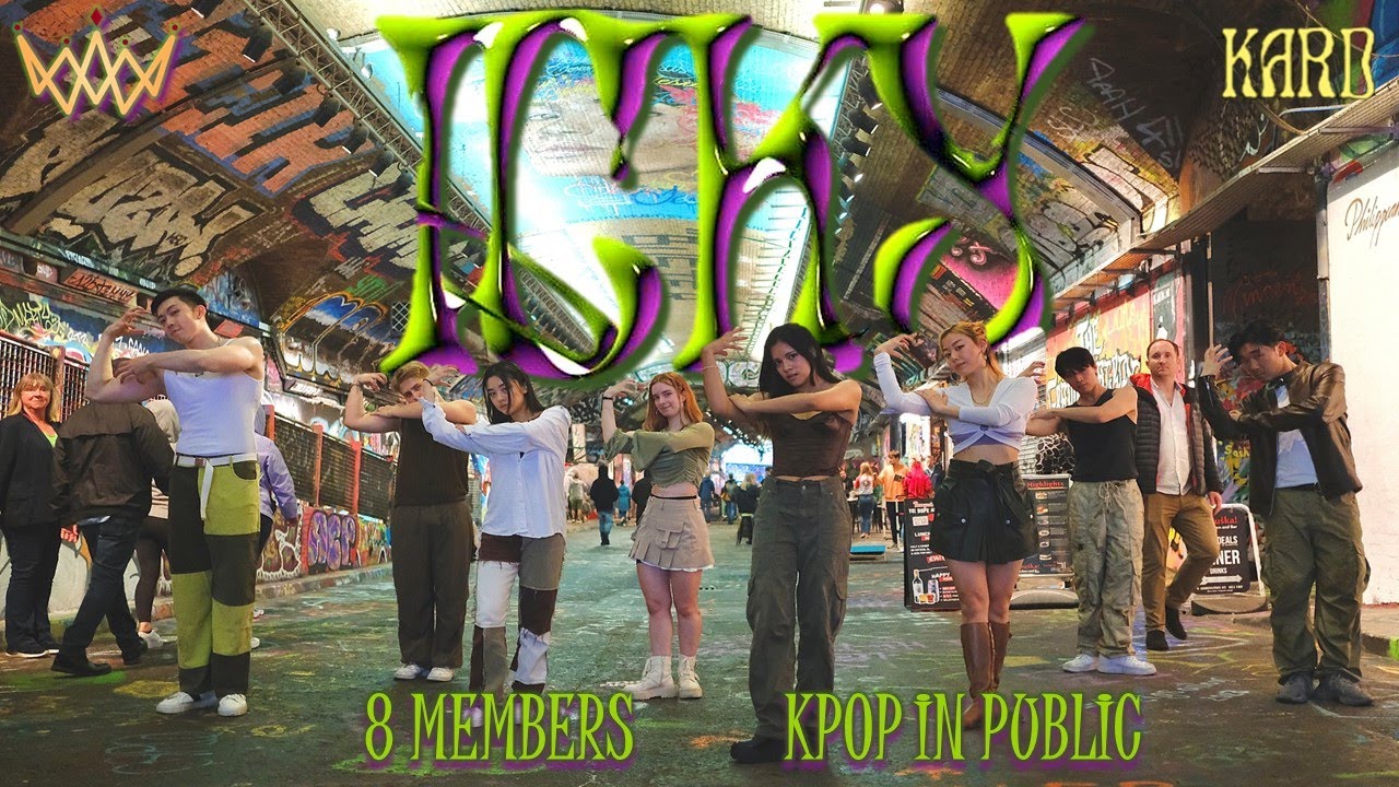 [KPOP IN PUBLIC | ONE TAKE] KARD - ICKY Dance Cover 8 Members | LONDON [UJJN]