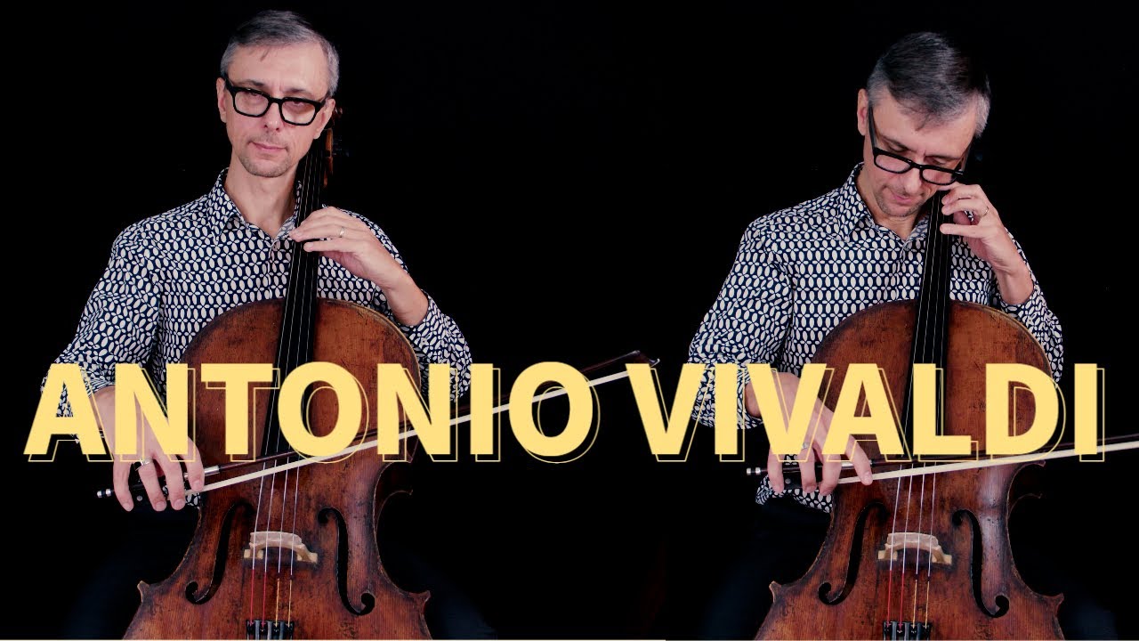 A. Vivaldi Allegro from Concerto in G minor for 2 Cellos | Part 1 and 2 from Slow to Fast Tempo