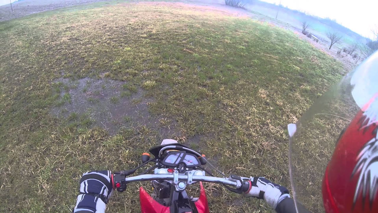 Derbi Senda Xtreme 50 GoPro3 Sobolew 17.01.15 cz.2