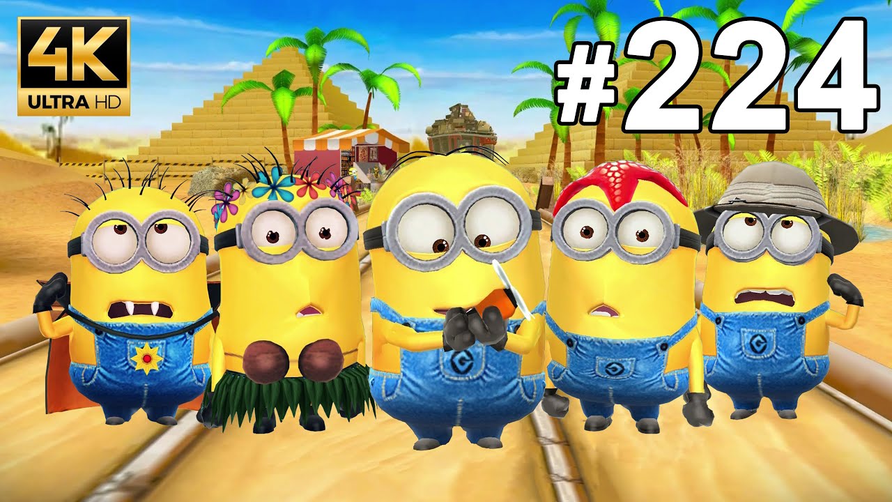 Despicable Me Minion Rush The Pyramids - LEVEL 803-805 | Ep 224 PC UHD 4K