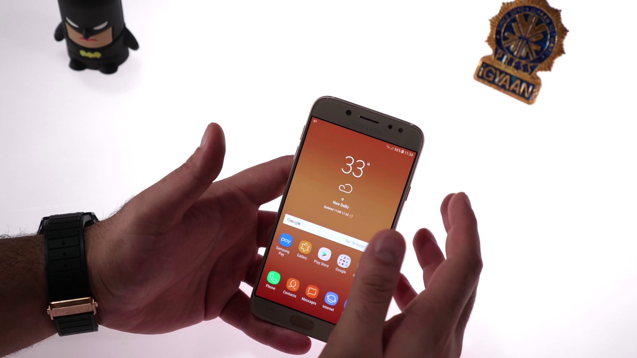 Samsung J7 Pro Unboxing And Hands On