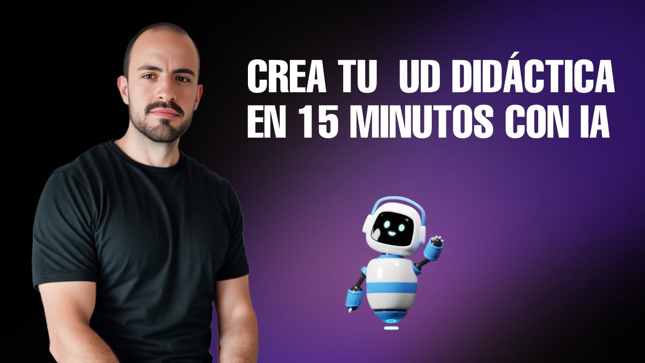 Crea tu unidad didáctica en 15 minutos con IA