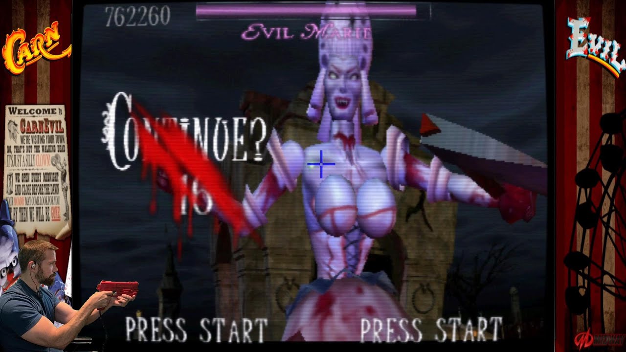 CarnEvil MAME Playthrough w/ AimTrak Gun