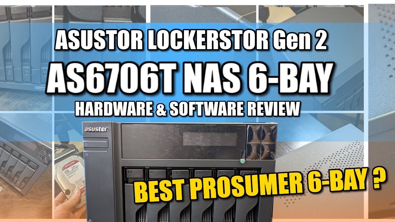Asustor Lockerstor 6 Gen 2 NAS Review