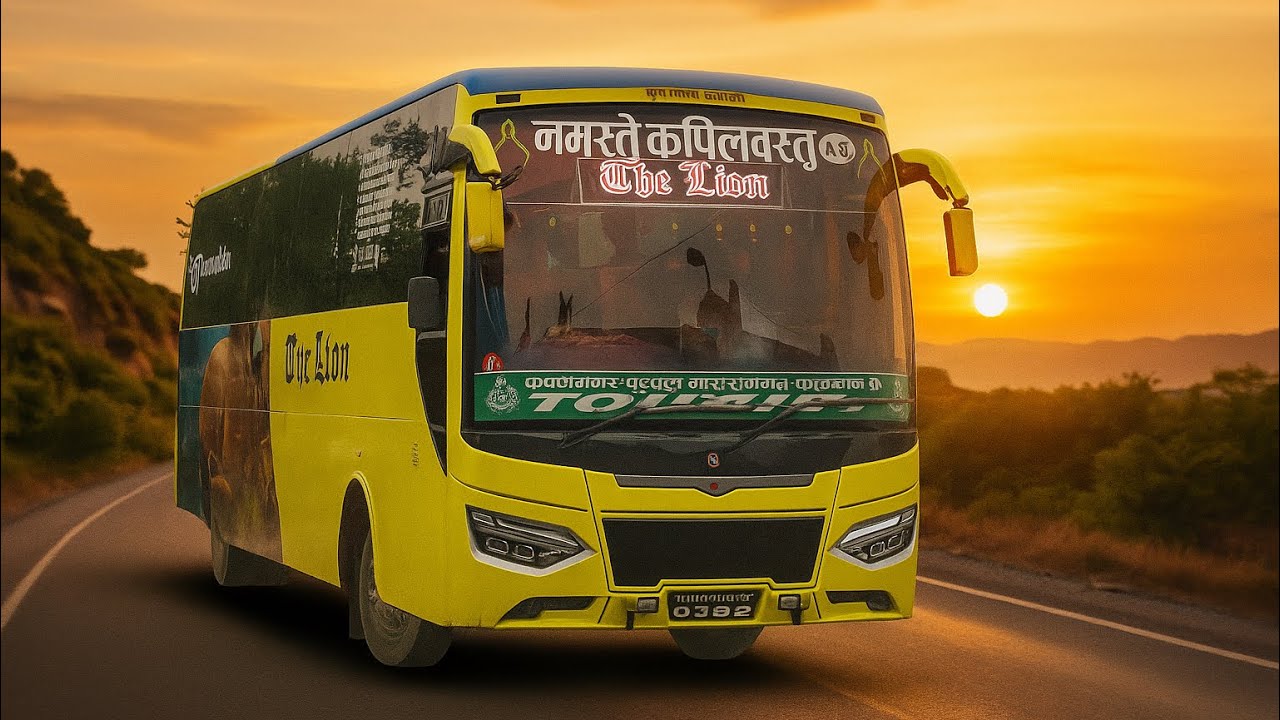 नयाँ बसपार्कबाट छुट्दै प्लेनजस्तै सुविधा भएका रात्री बसहरू।🚌😱